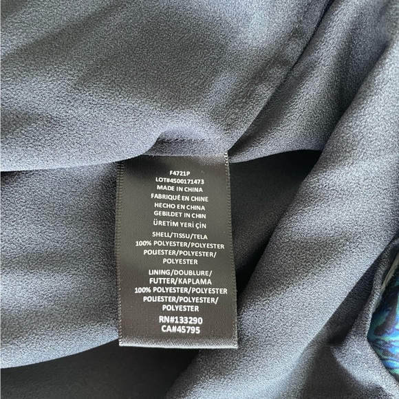 Marchesa Voyage Degrade Floral shift Dress - Picture 9 of 10